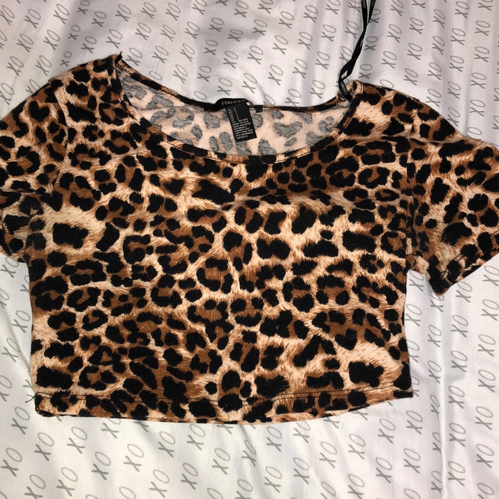 Leopard croptop